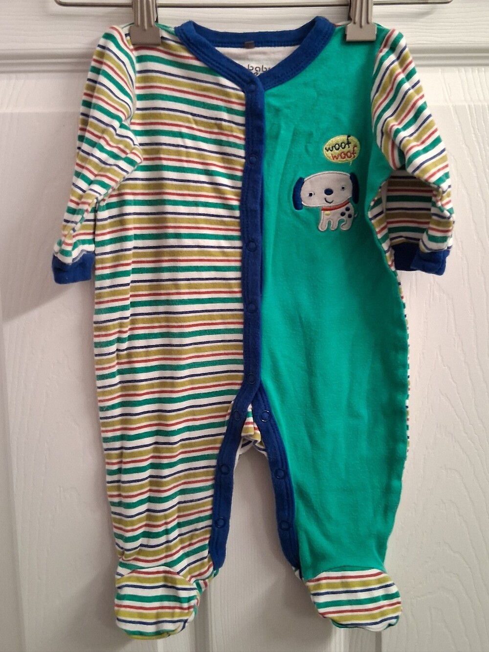 Baby Gear Dog Footies 0-3 Months